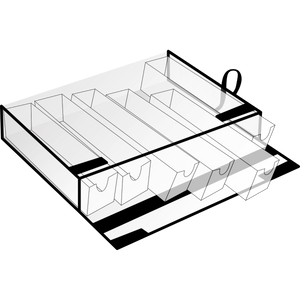 Totally Tiffany Storage and Supply Case – 6 Drawers