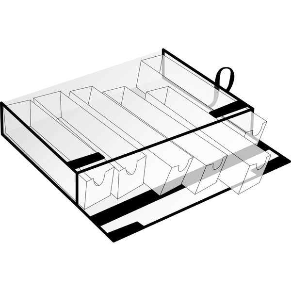 Totally Tiffany Storage and Supply Case – 6 Drawers