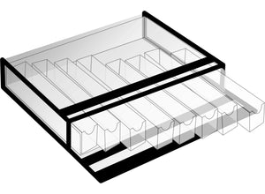 Totally Tiffany Storage and Supply Case – 8 Drawers