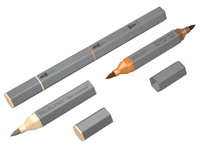 Spectrum Noir -TriBlend Brush-Gold Brown Blend