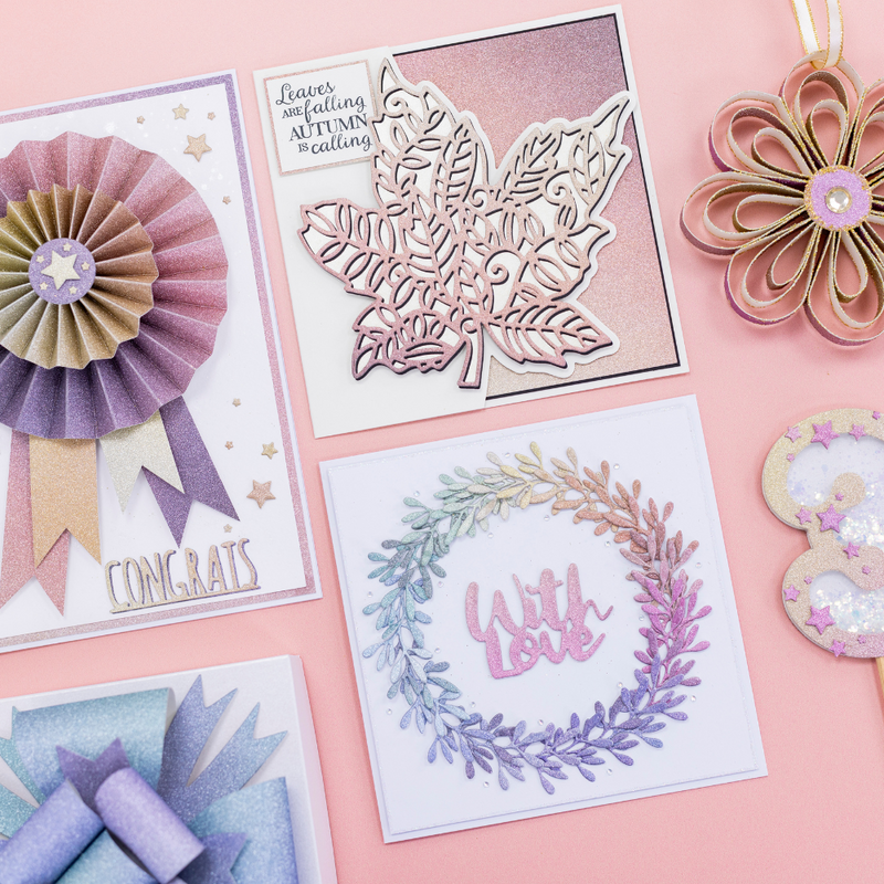 Ombre Glitter Pads