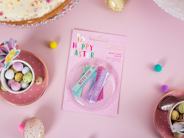 Violet Studio - Mini Tags - Hoppy Easter - 30pcs