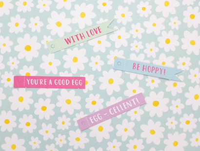 Violet Studio - Mini Tags - Hoppy Easter - 30pcs