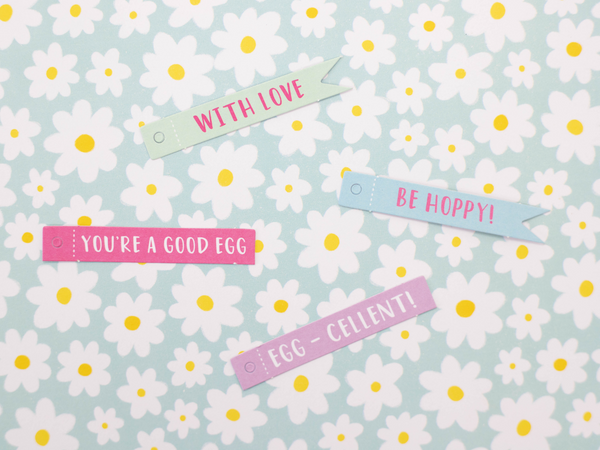 Violet Studio - Mini Tags - Hoppy Easter - 30pcs