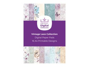Vintage Lace Collection - Digital Paper Pad