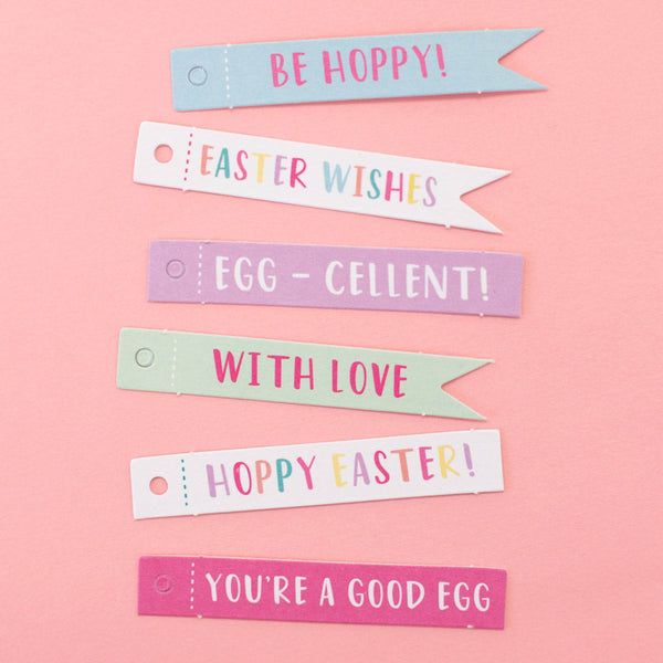 Violet Studio - Mini Tags - Hoppy Easter - 30pcs