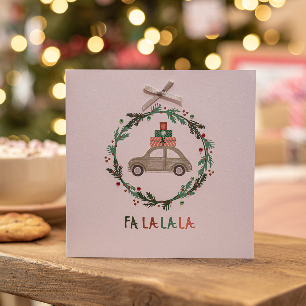 Violet Studios 6x6" Cards & Envelopes - Home for Christmas