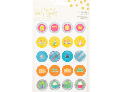 Violet Studios Mini Stickers - Party - 100pcs