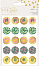 Violet Studios Mini Stickers - Tropical - 5pk