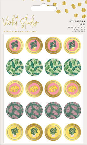Violet Studios Mini Stickers - Tropical - 5pk