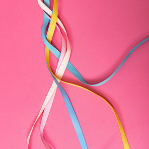 Violet Studios Ribbon Pack - 5pk - Rainbow Blooms