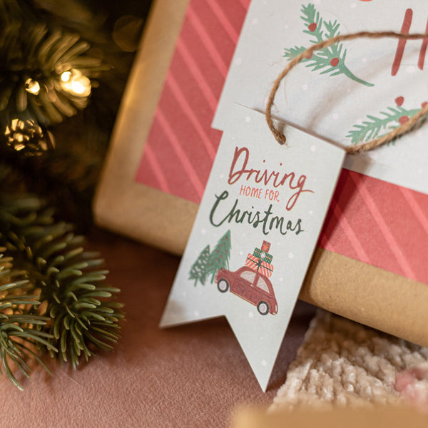 Violet Studios Tags & Twine - Home for Christmas