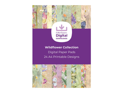 Wildflower Collection - Digital Paper Pad