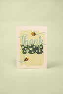Willsow - Thank You Card & Envelope- Grass Paper
