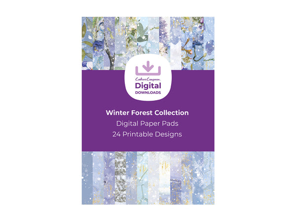 Winter Forest Collection - Digital Paper Pad