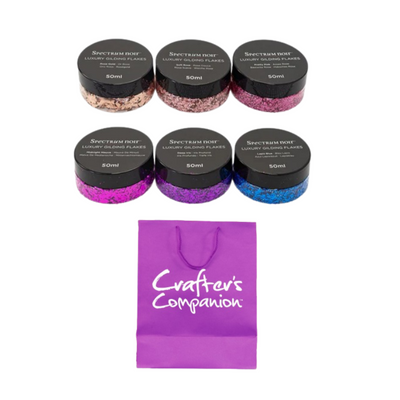 Spectrum Noir Gilding Flakes 6pc with FREE Goodie Bag wort over £45/$55