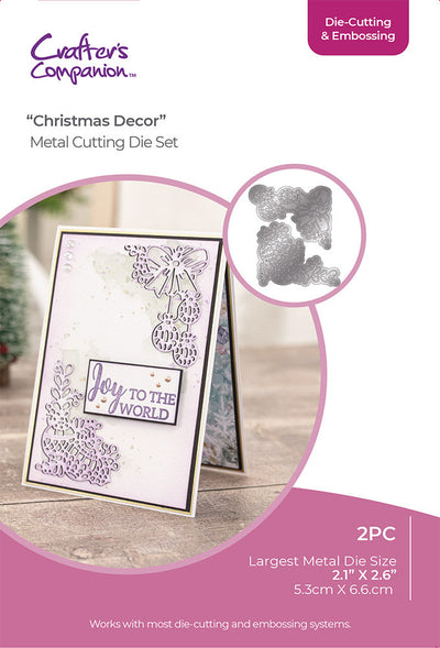 Crafter's Companion Die Cutting & Embossing Die - Christmas Decor