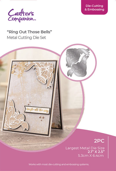 Crafter's Companion Christmas Corner Die - Ring Out Those Bells