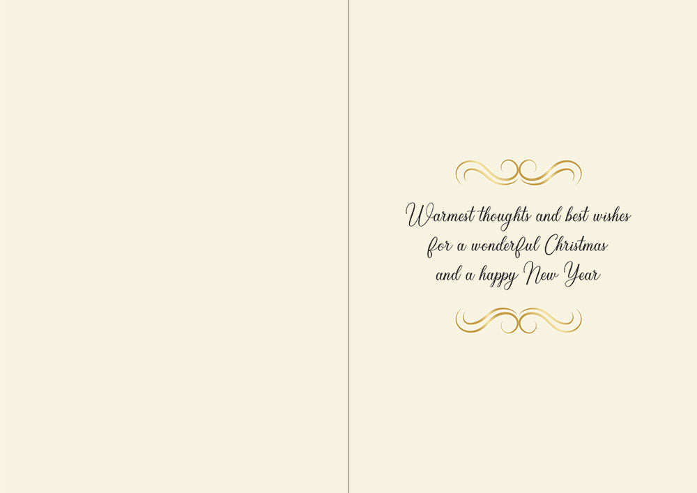 Crafters Companion  5" x 7" Insert Pad – Season's Greetings (Gold & Silver)