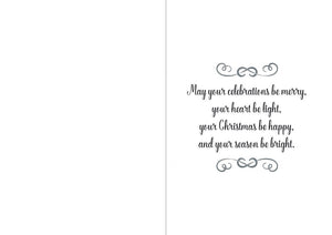 Crafters Companion  5" x 7" Insert Pad – Season's Greetings (Gold & Silver)