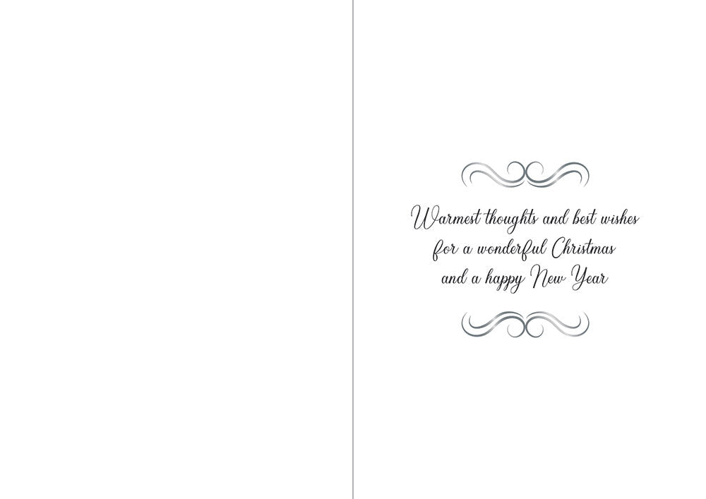 Crafters Companion  5" x 7" Insert Pad – Season's Greetings (Gold & Silver)