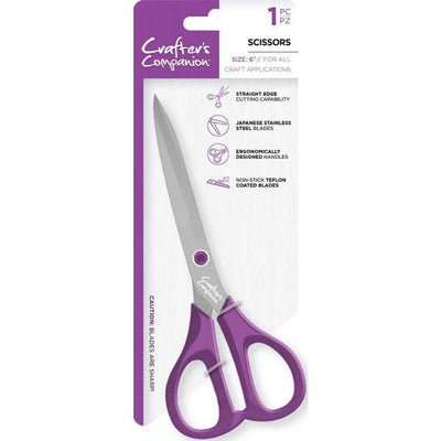 Crafter's Companion Scissors Bundle - 4.5 Precision Snips, 6 Straight & 9 Straight