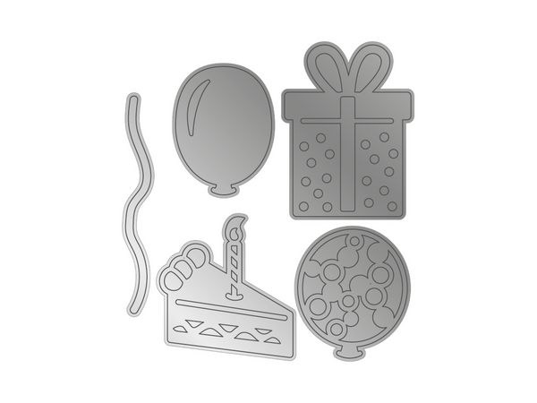 Crafters Companion - Die Cutting & Embossing - Party