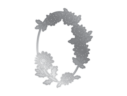 Crafter's Companion Stamp and Die Set - Live Life in Full Bloom