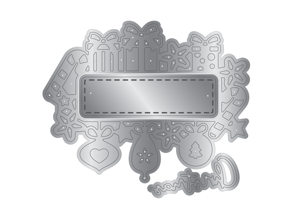 Crafter's Companion Stamp & Die - Presents & Baubles