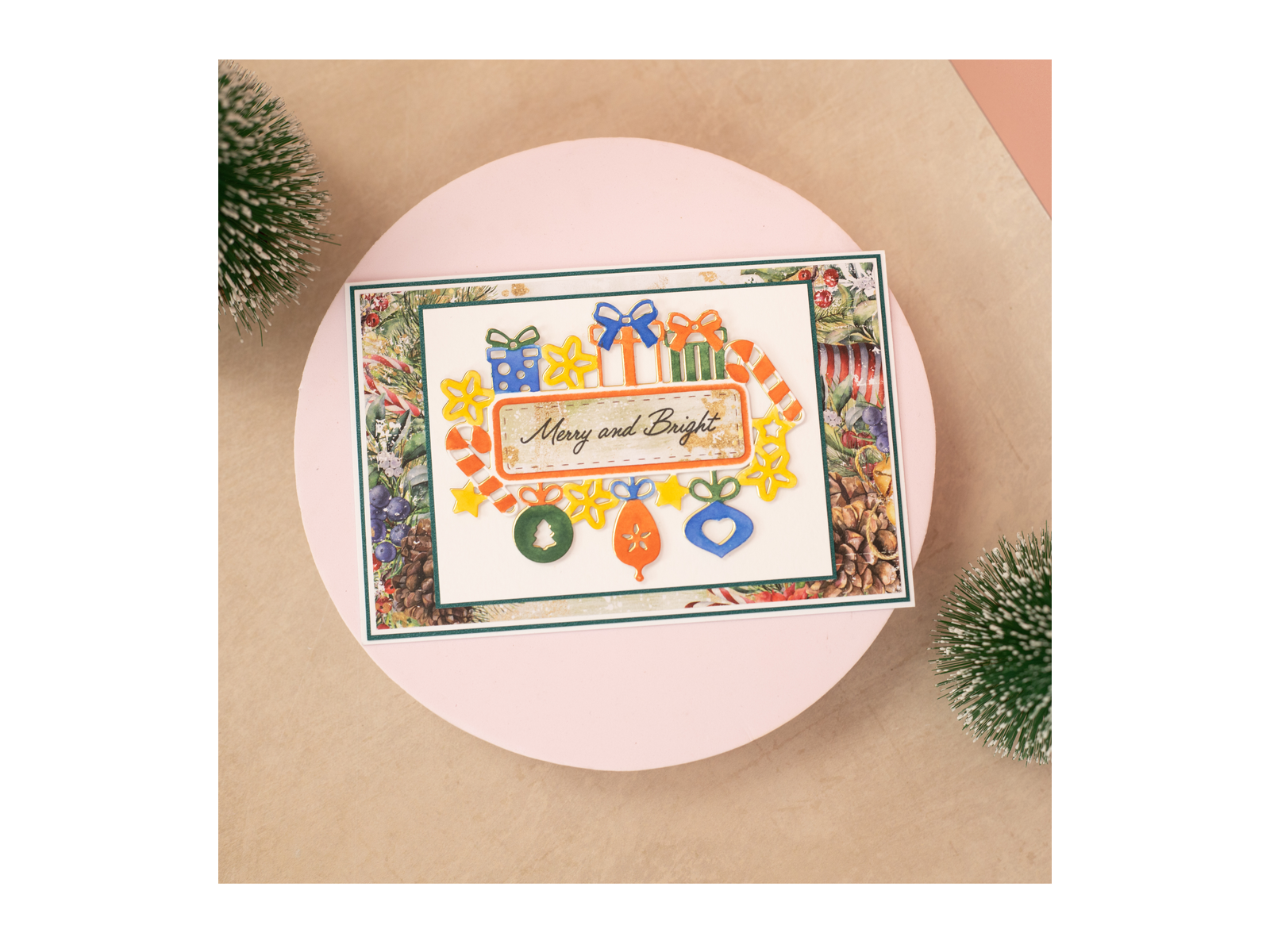 Crafter's Companion Stamp & Die - Presents & Baubles
