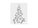 Crafter's Companion Stamp, Die and Stencil Set - Christmas Tree