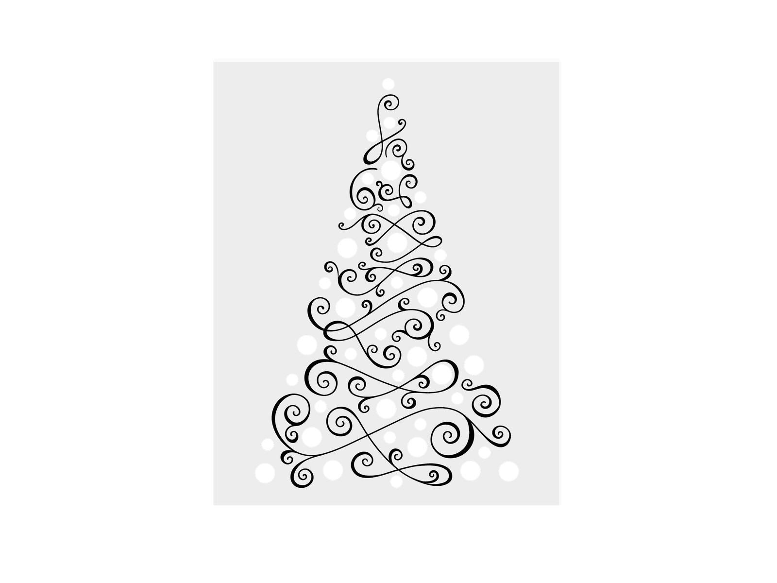 Crafter's Companion Stamp, Die and Stencil Set - Christmas Tree