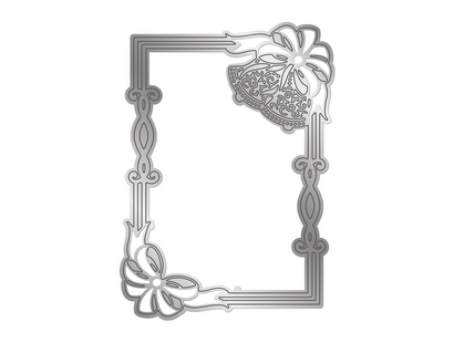 Gemini Elements Fancy Frame Die - Bells and Bows