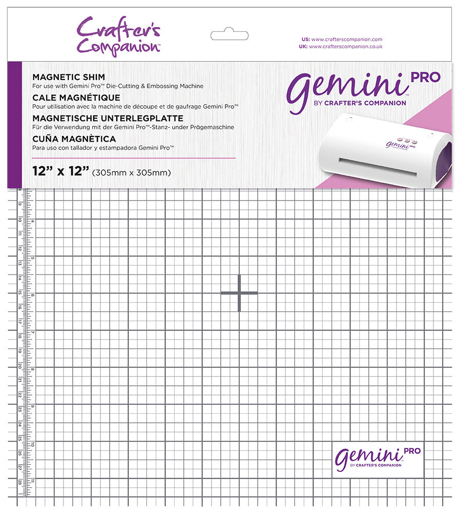 Crafter's Companion Gemini Pro 12"x12" Plate Bundle