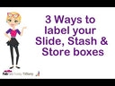Totally Tiffany Slide, Stash & Store 1 - 3 Pack (1.25