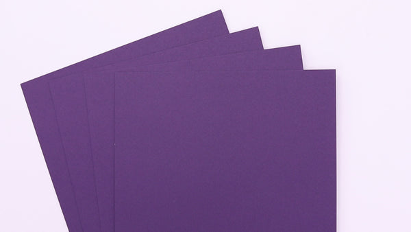 Arden Creative Studio Premium Cardstock Aubergine Purple A4 - 20 Pack