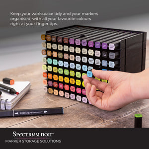 Spectrum Noir Universal BLACK Pen Trays - 6 Trays