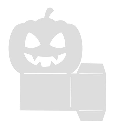 All Hallows Eve Stencil - Pumpkin Treat Box