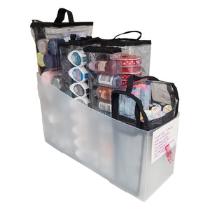 Totally Tiffany Slide, Stash & Store 6 - 3 Pack (4.5" w x 13.5" d x 8" h)