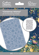 Twelve Days of Christmas 2D Embossing Folder - Christmas Wishes