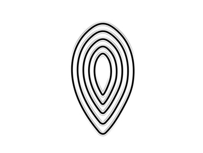 Crafter’s Companion Photopolymer Stamp - Tear Drop