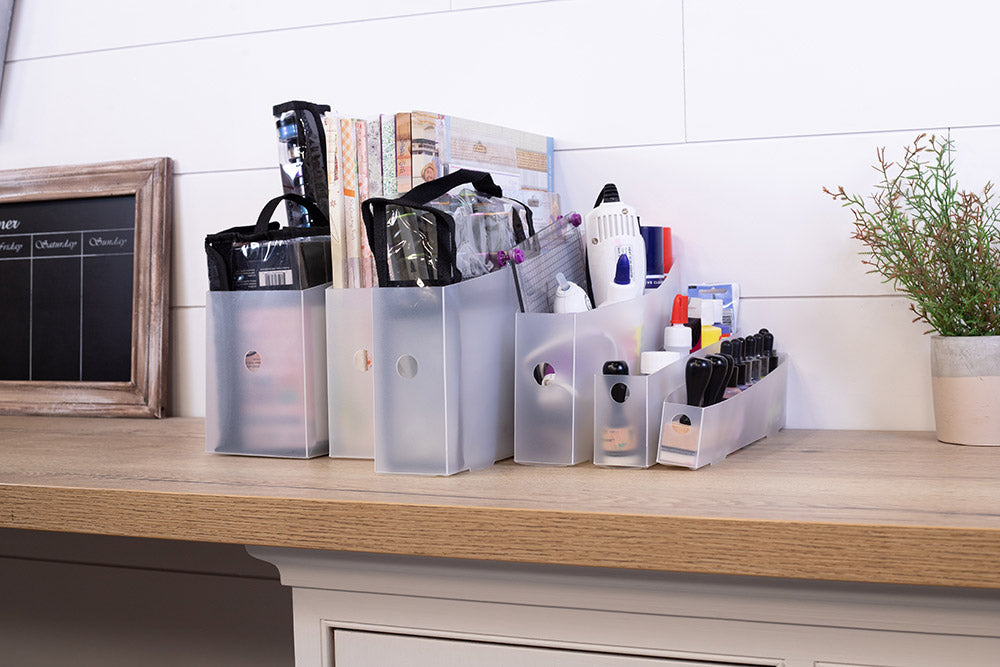 Totally Tiffany Slide, Stash & Store 4 - 3 Pack (2.5" w x 13.5" d x 8" h)