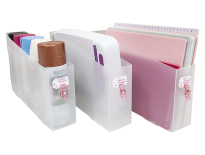 Totally Tiffany Slide, Stash & Store 4 - 3 Pack (2.5" w x 13.5" d x 8" h)