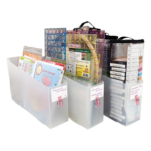 Totally Tiffany Slide, Stash & Store 5 - 3 Pack (3" w x 13.5" d x 8" h)