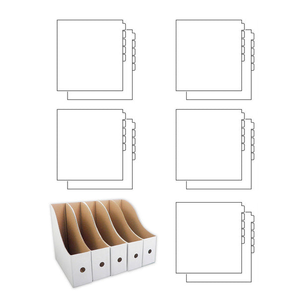 Totally Tiffany Paper Storage Boxes with 5 Storage Divider Pack Collec Crafters Companion EU