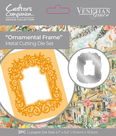 Venetian Grace Metal Die – Ornamental Frame