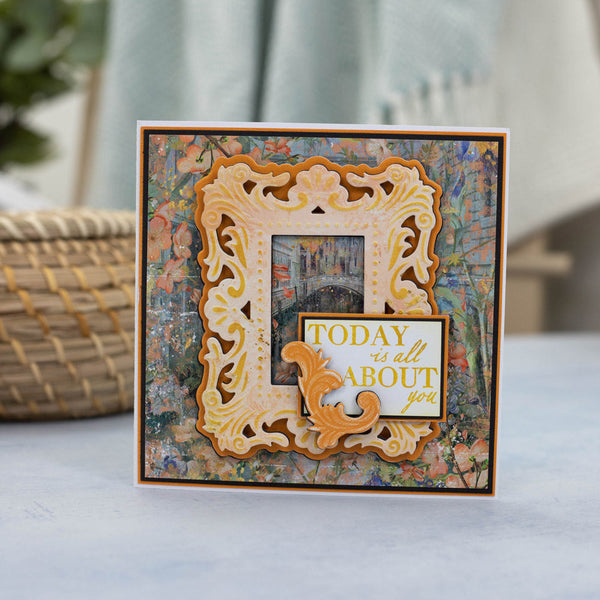 Venetian Grace Metal Die – Renaissance Frame