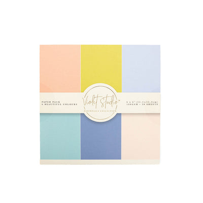 Violet Studio 6 x 6 Double Sided Paper Pad - Pastels